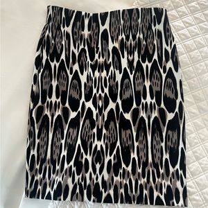 INC Animal Print skirt Size S